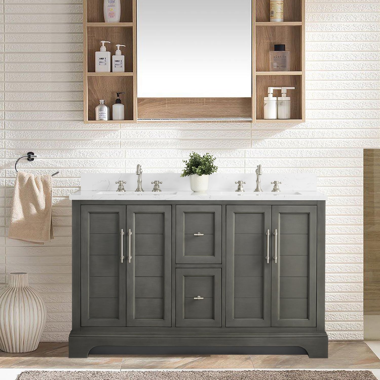 54 Inch Bathroom Vanity