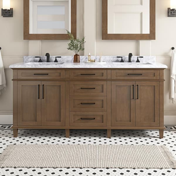 72 Inch Bathroom Vanities Double Sink