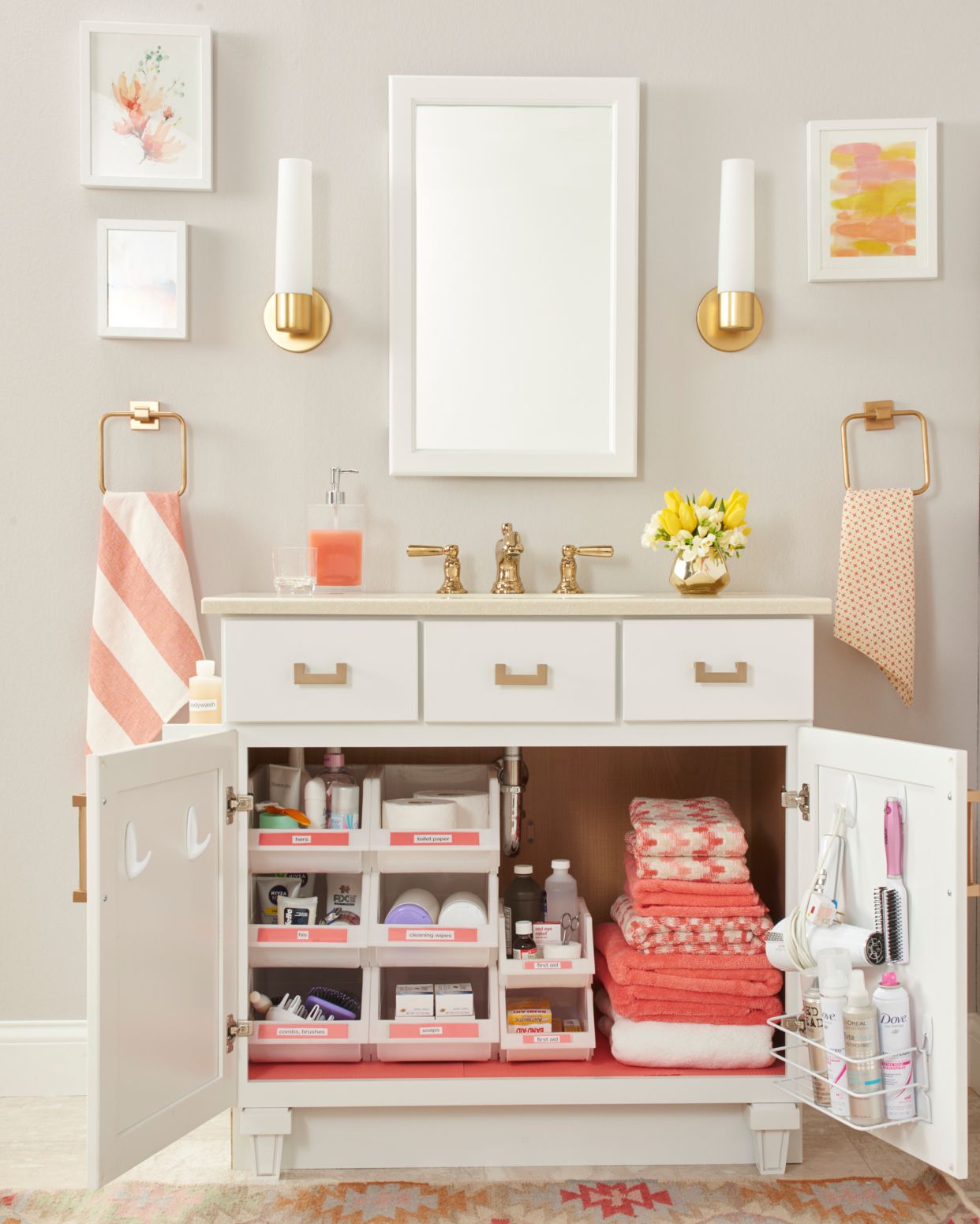 Bathroom Organizer under Sink