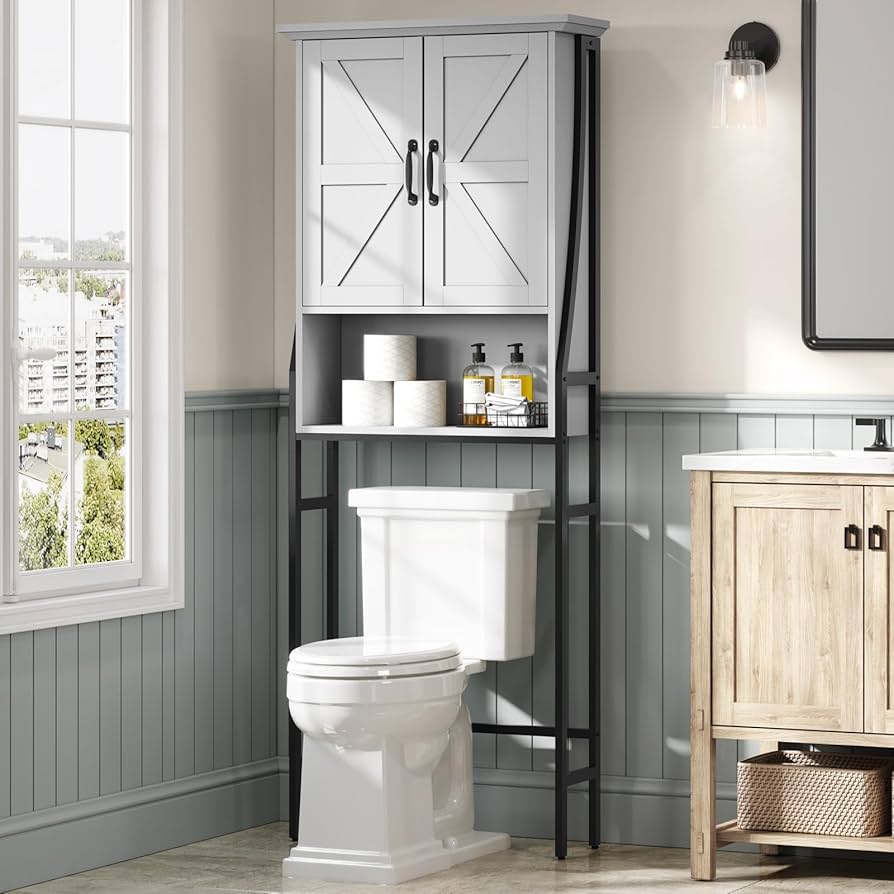 Bathroom Over the Toilet Storage