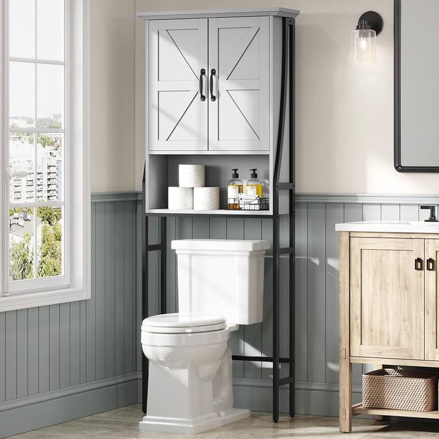 Bathroom Storage Cabinets Over Toilet