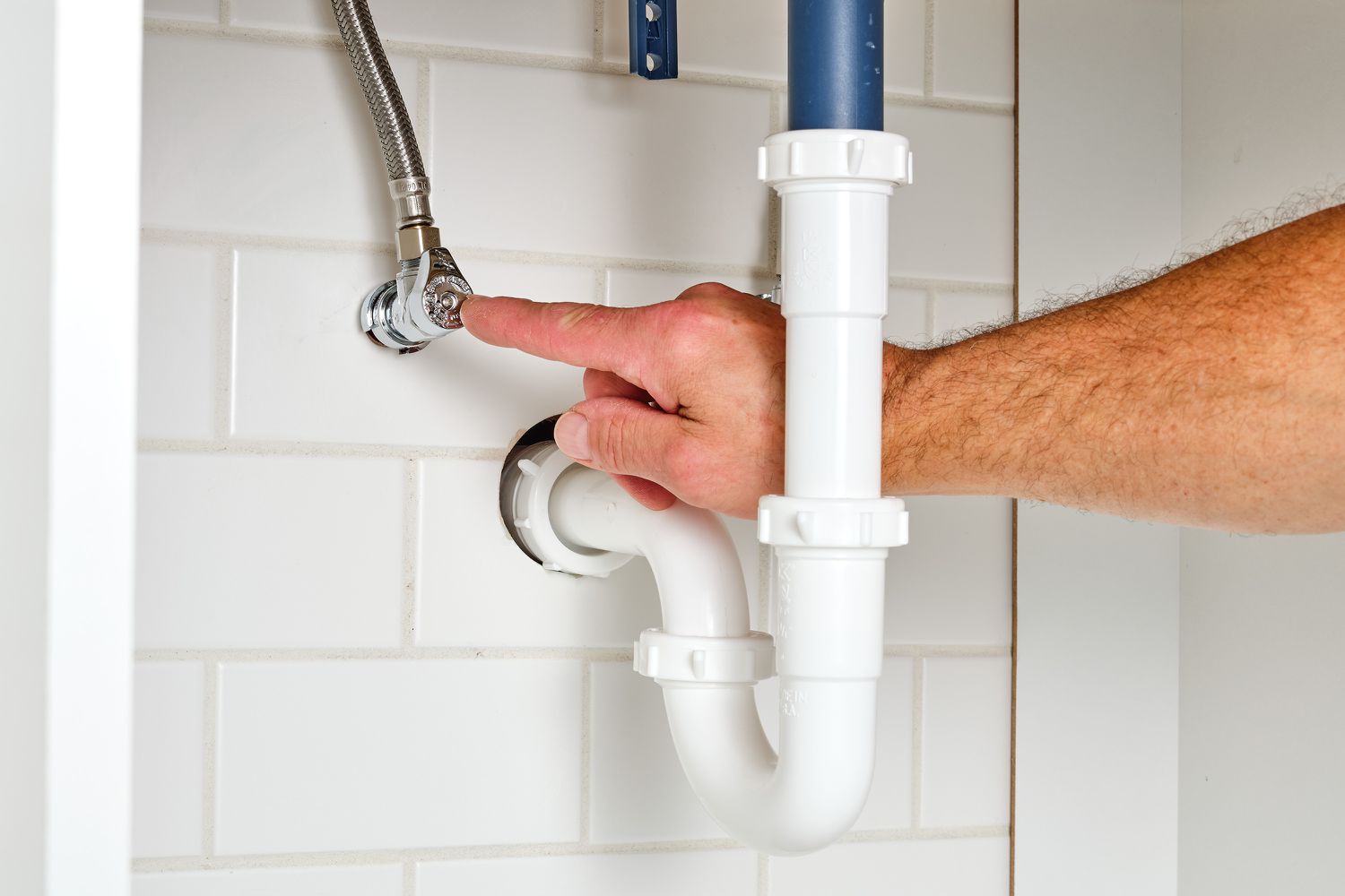 Bathroom Water Sink Pipe