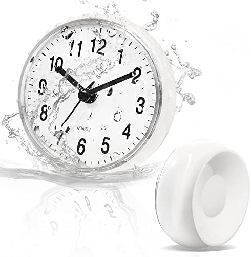 Best-Rated Waterproof Clocks for Bathroom