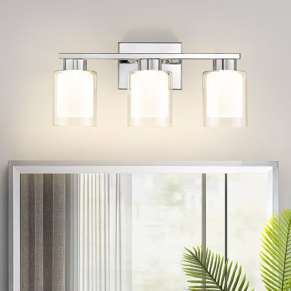 Chrome Bathroom Vanity Lights