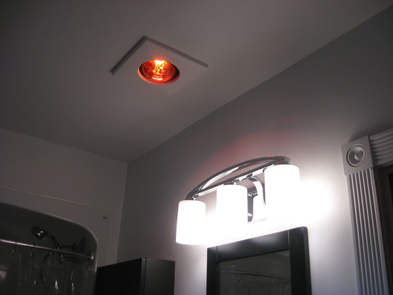 Infrared Lamp for Bathroom