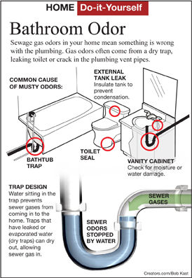 Sewer Odor in Bathroom