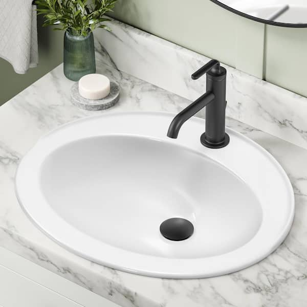 Top Mount Bathroom Sink