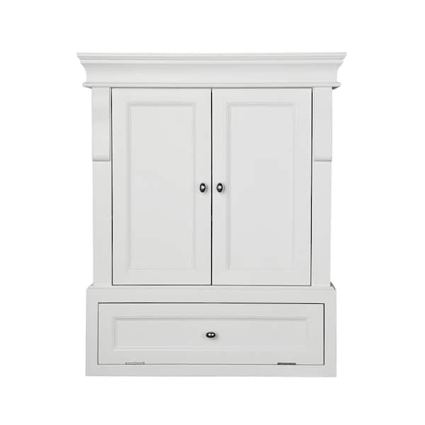 White Bathroom Wall Cabinets